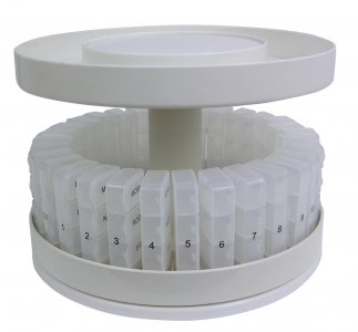 Revolving Medicine Center w/31Daily Pill Compartments