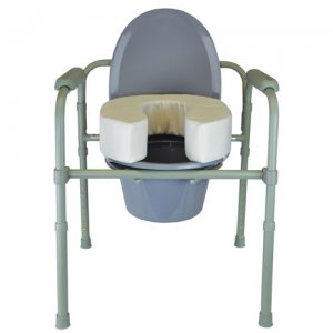 ELEVATE ME SOFTLY Blue Jay 4  Raised Soft Toilet Seat