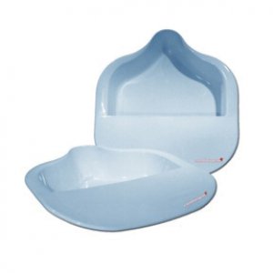Bariatric Comfortpan Bed Pan Weight Capacity 1200 lbs-Blue