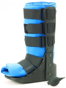 Air Traveler  Walker High Boot Lo-Profile w/Bladder Large