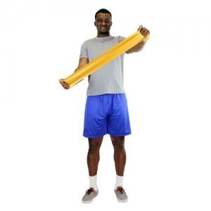 Cando Exercise Band Gold XXX-Heavy 6-Yard Roll