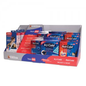 Hot / Cold Pack Display with Various Styles - Countertop