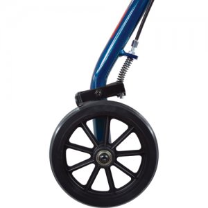 Aluminum Rollator w/Loop Brake Blue  4-Wheel