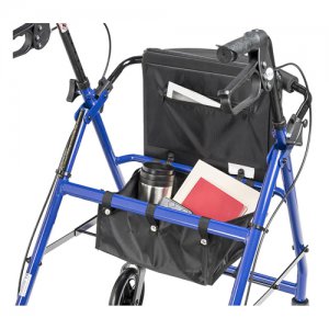 Rollator Aluminum w/Adj. Seat Height  Blue