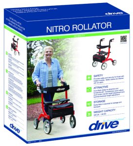 Nitro Rollator  Red