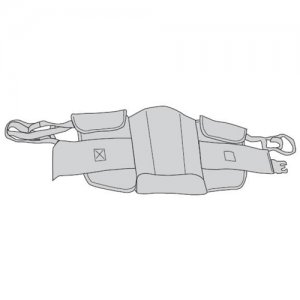 Sit-to-Stand Padded Sling Large-Nylon