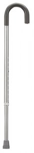 Aluminum Cane Silver Standard Handle Adjustable