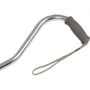 Bariatric Offset Cane  Silver