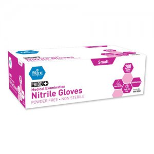 Nitrile Exam Gloves Small N/S 10/200/Case   Powder Free