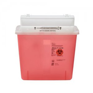 IN-ROOM Sharps Container  5 Qt Each