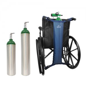 Wheelchair Oxygen Cylinder Bag  Navy by Blue Jay