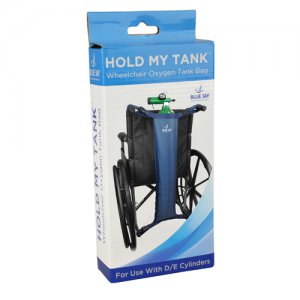 Wheelchair Oxygen Cylinder Bag  Navy by Blue Jay