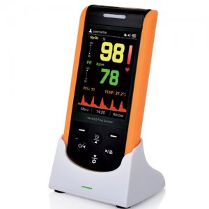 Creative Pulse Oximeter w/Sensor & Rechargable Battery