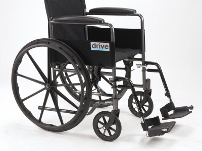 Wheelchair 18   w/Fixed Full Arms & Swingaway Det Footrests