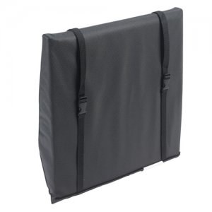 Wheelchair Back Cushion 16x17  General Use  w/Lumbar Support