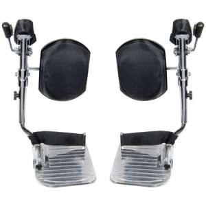 Elevating Leg Rests Only Heavy-Duty w/Calf Pads (pr)