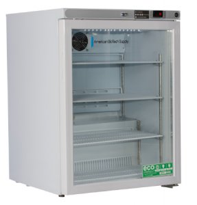 Undercounter Refrigerator ABS   Laboratory Use 5.2 cu.ft. 1 Glass Door Cycle Defrost