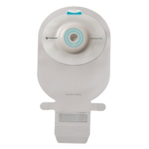 Ostomy Pouch SenSura   Mio Convex One-Piece System 11 Inch Length, Maxi 1-3/8 Inch Stoma Drainable Convex Light, Pre-Cut