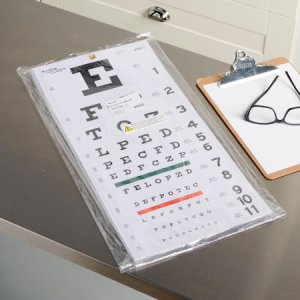 Eye Chart McKesson 20 Foot Measurement Acuity Test