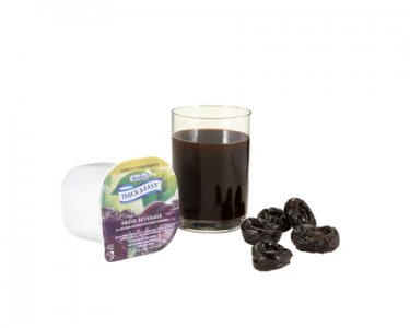 Thickened Beverage Thick & Easy   4 oz. Portion Cup Prune Flavor Ready to Use Honey Consistency
