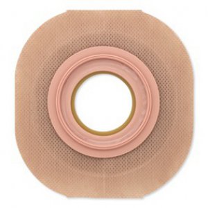 Ostomy Barrier New Image    FlexTend    Precut, Extended Wear 57 mm Flange Red Code System 1-1/4 Inch Opening