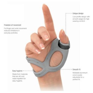 Thumb Support Actimove   Rhizo Forte Medium Finger Gray