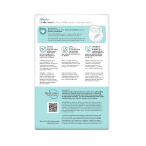 Unisex Youth Absorbent Underwear Tranquility   Essential Pull On with Tear Away Seams Disposable Heavy Absorbency