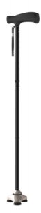 Folding Cane HurryCane   Freedom Edition    Aluminum 30-1/2 to 37-1/2 Inch Height Black