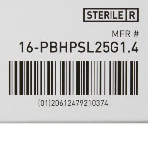 Lancet McKesson Prevent   Fixed Depth Lancet Needle 1.4 mm Depth 25 Gauge Push Button Activation