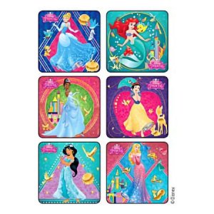 Disney   75 per Unit Princesses Glitter Sticker