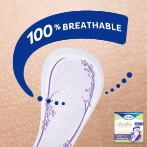 Bladder Control Pad TENA   Intimates    Maximum Long 15 Inch Length Heavy Absorbency Dry-Fast Core    One Size Fits Most