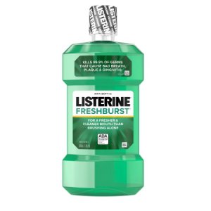 Mouthwash Listerine   500 mL Fresh Mint Flavor
