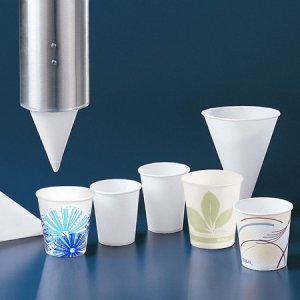 Drinking Cup Bare   4 oz. White Paper Disposable