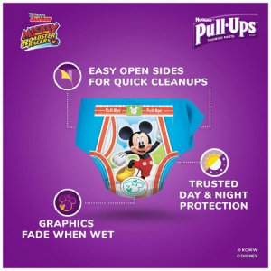 Male Toddler Training Pants Pull-Ups   Learning Designs   Size 2T to 3T Disposable Heavy Absorbency