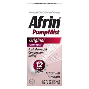 Sinus Relief Afrin   Original 0.05% Strength Nasal Spray 15 mL