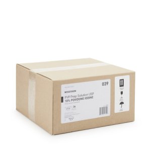 Skin Prep Solution McKesson 4 oz. Flip-Top Bottle 10% Strength Povidone-Iodine NonSterile