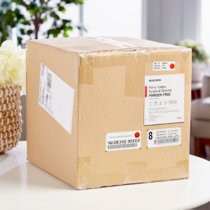 Surgical Glove McKesson Perry   Performance Plus Size 8 Sterile Latex Standard Cuff Length Smooth Cream Not Chemo Approved