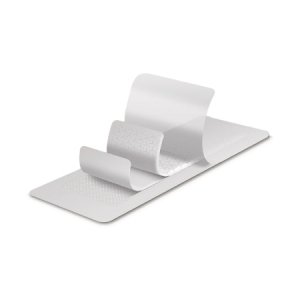 Foam Dressing Mepilex   Border Post-Op 4 X 8 Inch Rectangle Adhesive with Border Sterile