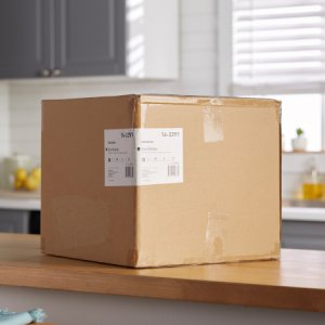 Protective Glasses McKesson Brand Side Shield Clear Tint Blue / Clear Frame Over Ear One Size Fits Most