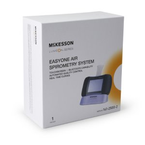 Spirometer System McKesson LUMEON    <1.5 cm H20 L/s @14 L/s Touch Screen Display Disposable Mouthpiece