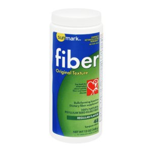 Fiber Supplement sunmark   Original Flavor Powder 13 oz. Psyllium Husk