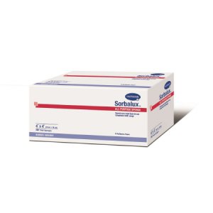 Nonwoven Sponge Sorbalux   AP Polyester / Rayon 4-Ply 4 X 4 Inch Square Sterile