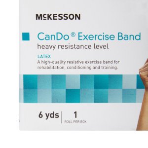Exercise Resistance Band McKesson CanDo   Blue 5 Inch X 6 Yard Heavy Resistance