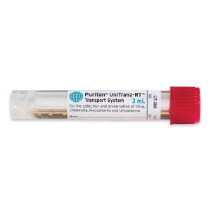 Transport Media UniTranz-RT   Universal Transport Medium Translucent with Red Cap Tube Format