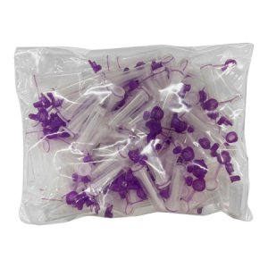 Microvette   CB 300 Capillary Blood Collection Tube Conical Bottom, Skirted K2 EDTA Additive 10.8 X 43.7 mm 300   L Violet Pull Cap Polypropylene Tube