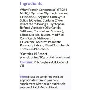 PKU Oral Supplement PhenylAde   GMP Mix-In Unflavored 12.5 Gram Individual Packet Powder