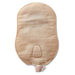 Urostomy Pouch Premier    One-Piece System 9 Inch Length Drainable Flat, Pre-Cut