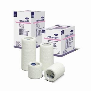 Absorbent Cohesive Bandage Peha-haft   2-1/4 Inch X 4-1/2 Yard Standard Compression Self-adherent Closure White NonSterile