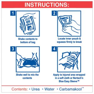 Instant Cold Pack InstaKool    General Purpose Small 5 X 6 Inch Plastic / Urea / Water / CarbamaKool    Disposable