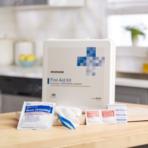 First Aid Kit McKesson 50 Person Plastic Case